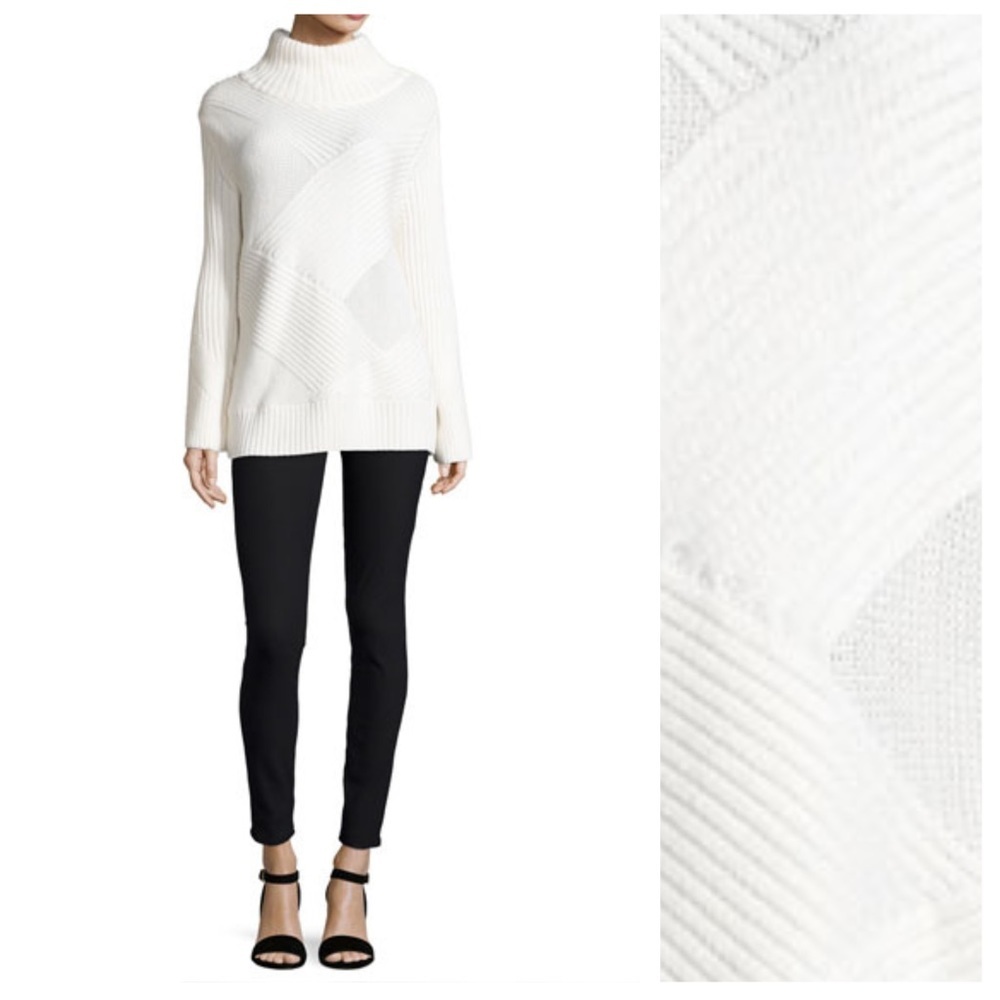 Rag &Bone Ivory Bry Wool-Blend Pullover Sweater - Picture 5 of 5